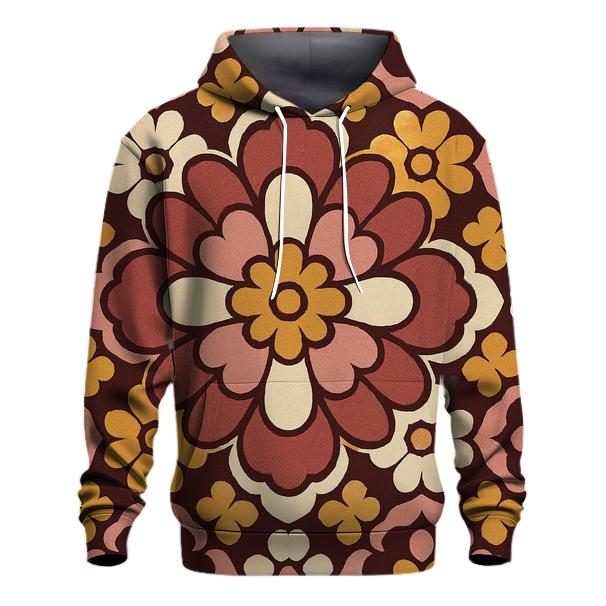 Velvet Disco Bloom zip-up hoodies