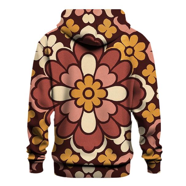 Velvet Disco Bloom zip-up hoodies