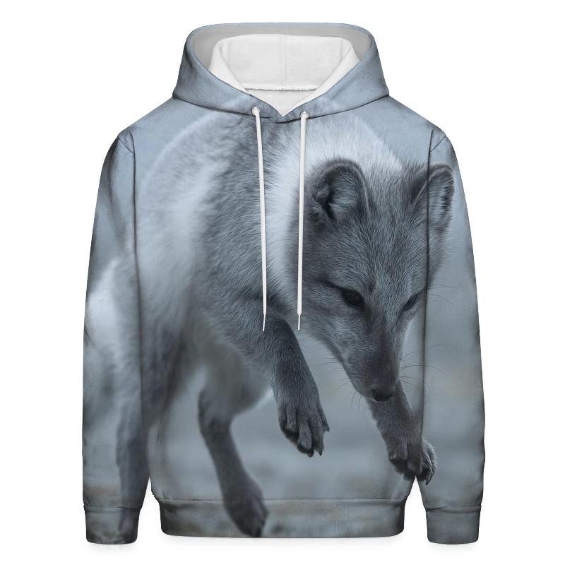 Tundra Forage Arctic Fox custom hoodies