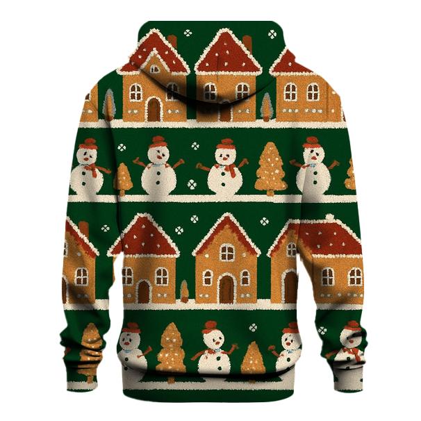 Gingerbread Village Parade Design hoodie designs