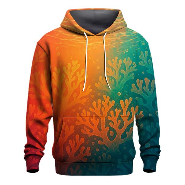 Coral Reef Glow hoodie designs