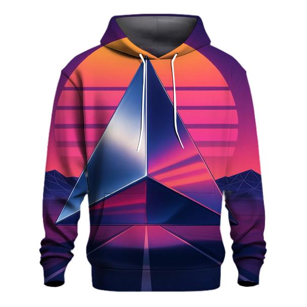 Chrome Mirage Sunset hoodie designs
