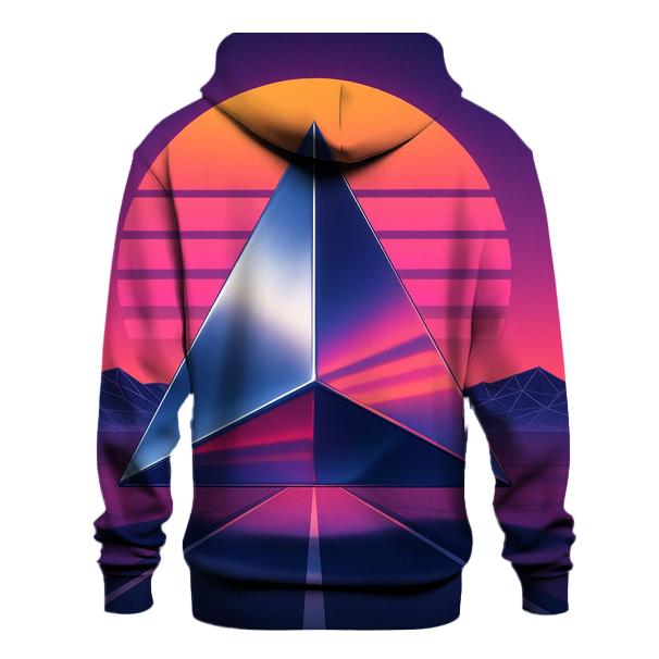 Chrome Mirage Sunset hoodie designs