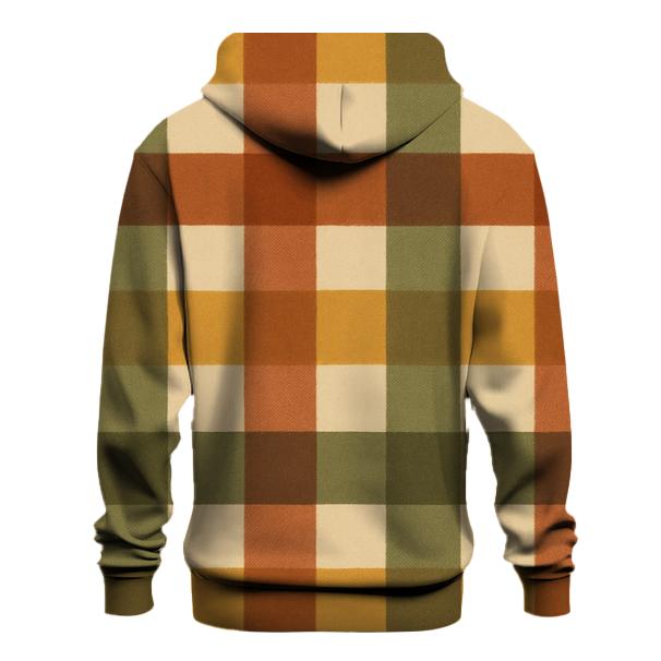 Sunset Sierra Plaid hoodie trends