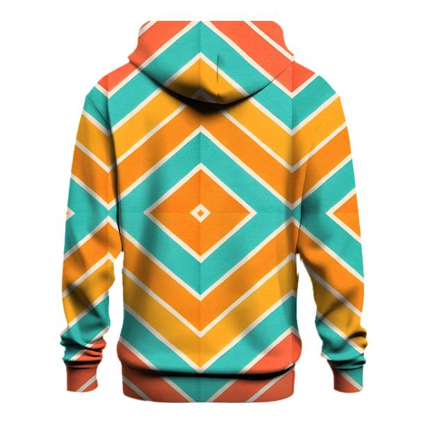 Chevron Accordion designer hoodies