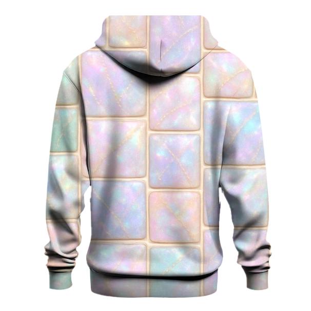 Opal Mosaic printed hoodies