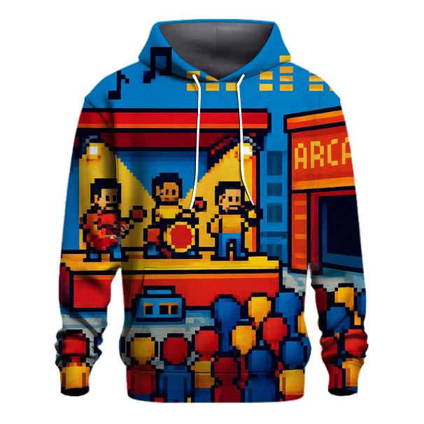 Pixel Pop Concert hoodie designs