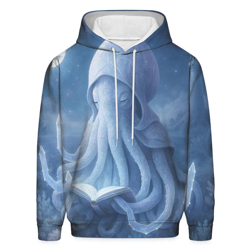 Coral Oracle Of Night embroidered hoodies