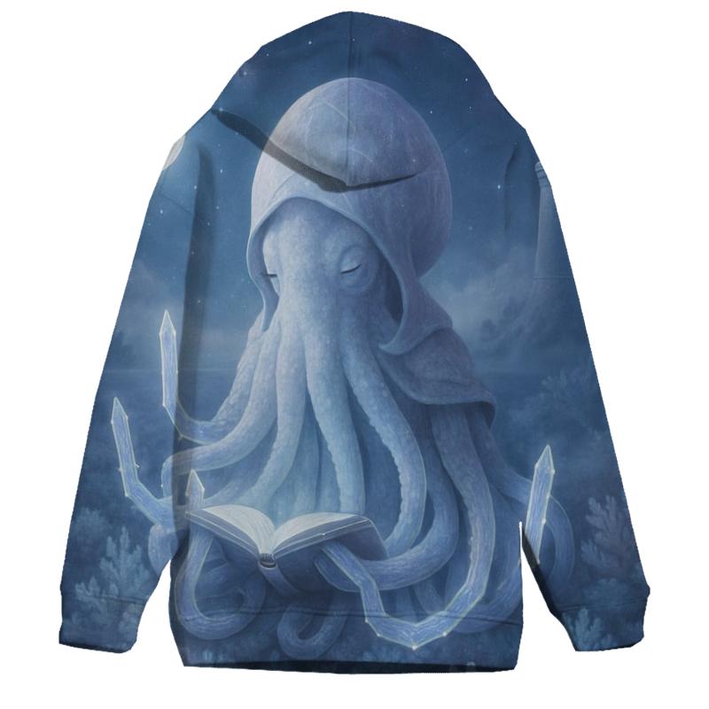 Coral Oracle Of Night embroidered hoodies
