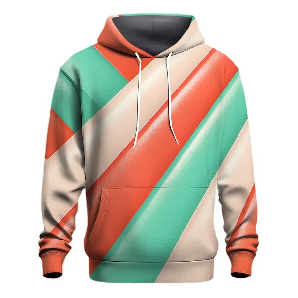 Candy Stripe Sweep hoodies fashion