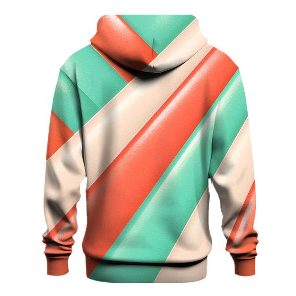 Candy Stripe Sweep hoodies fashion