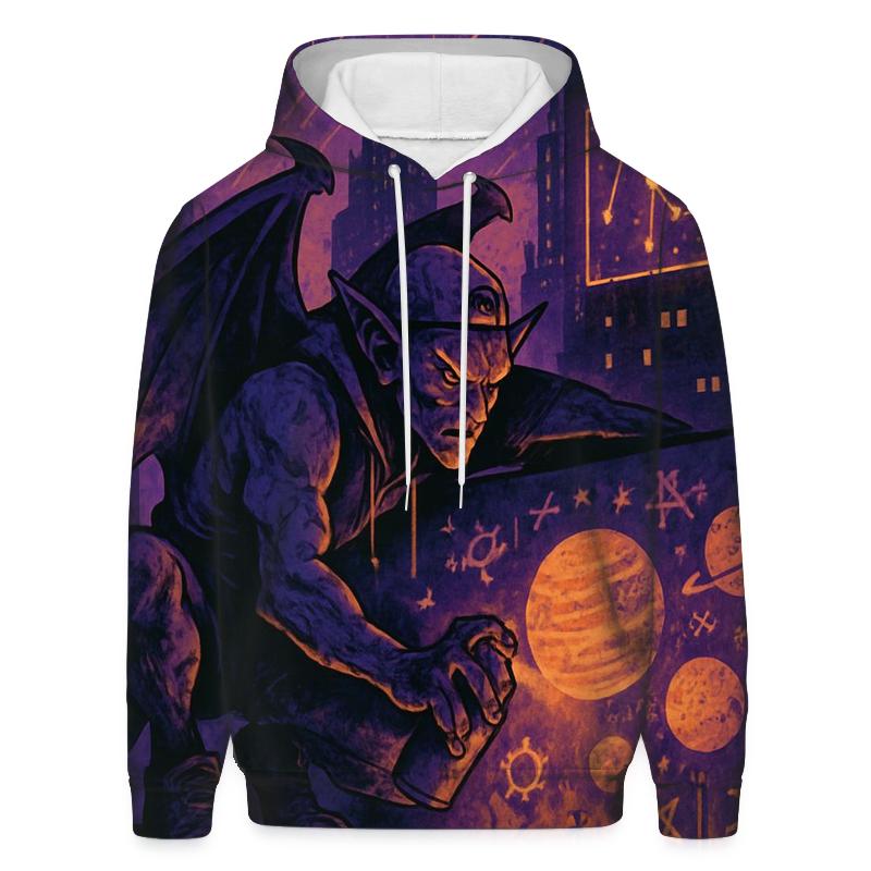 Graffiti Skyline Gargoyle hoodies fashion