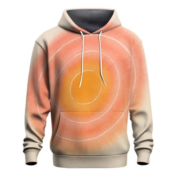 Radiant Kumquat Halo designer hoodies