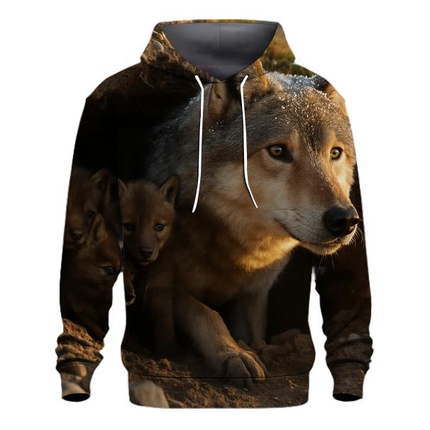 Alpine Den Entrance hoodie styles