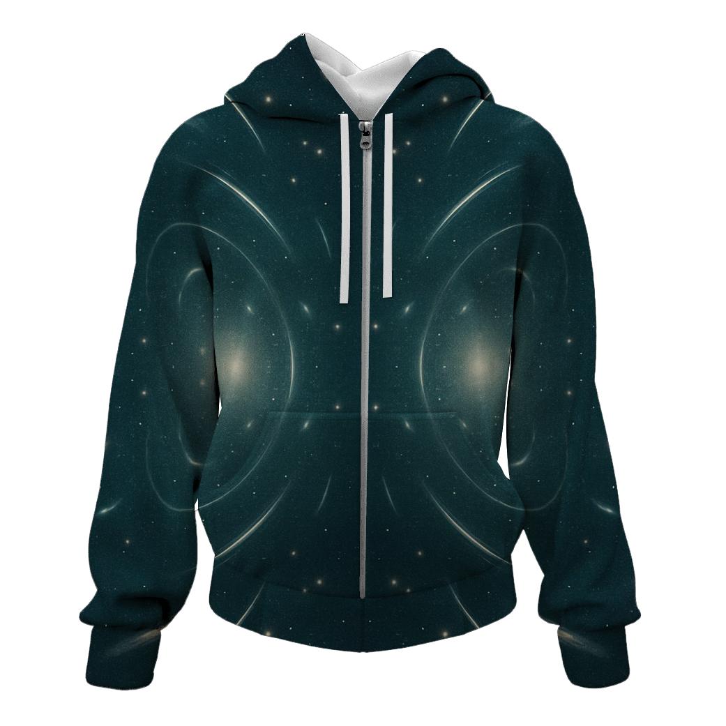 Gravitational-Lens Arc Field premium hoodies