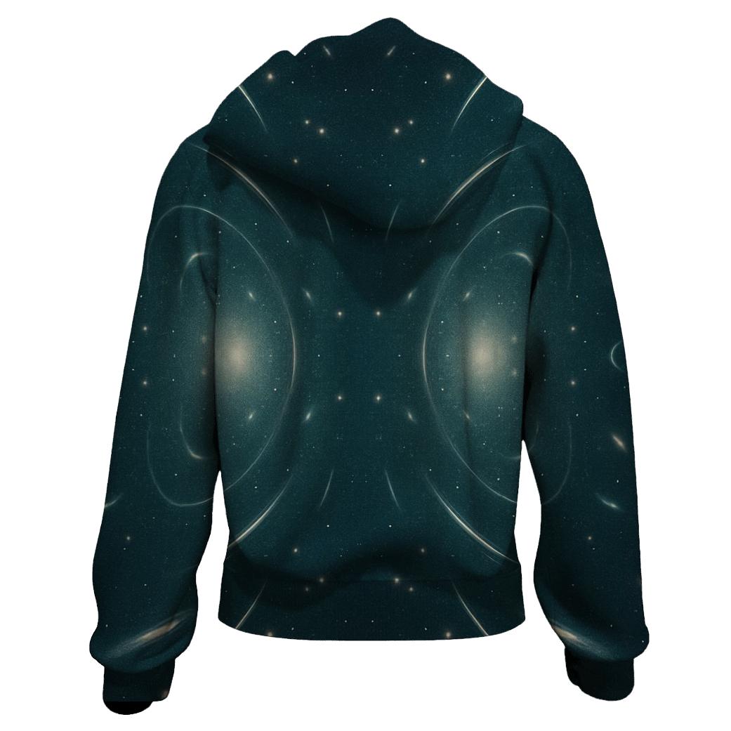 Gravitational-Lens Arc Field premium hoodies