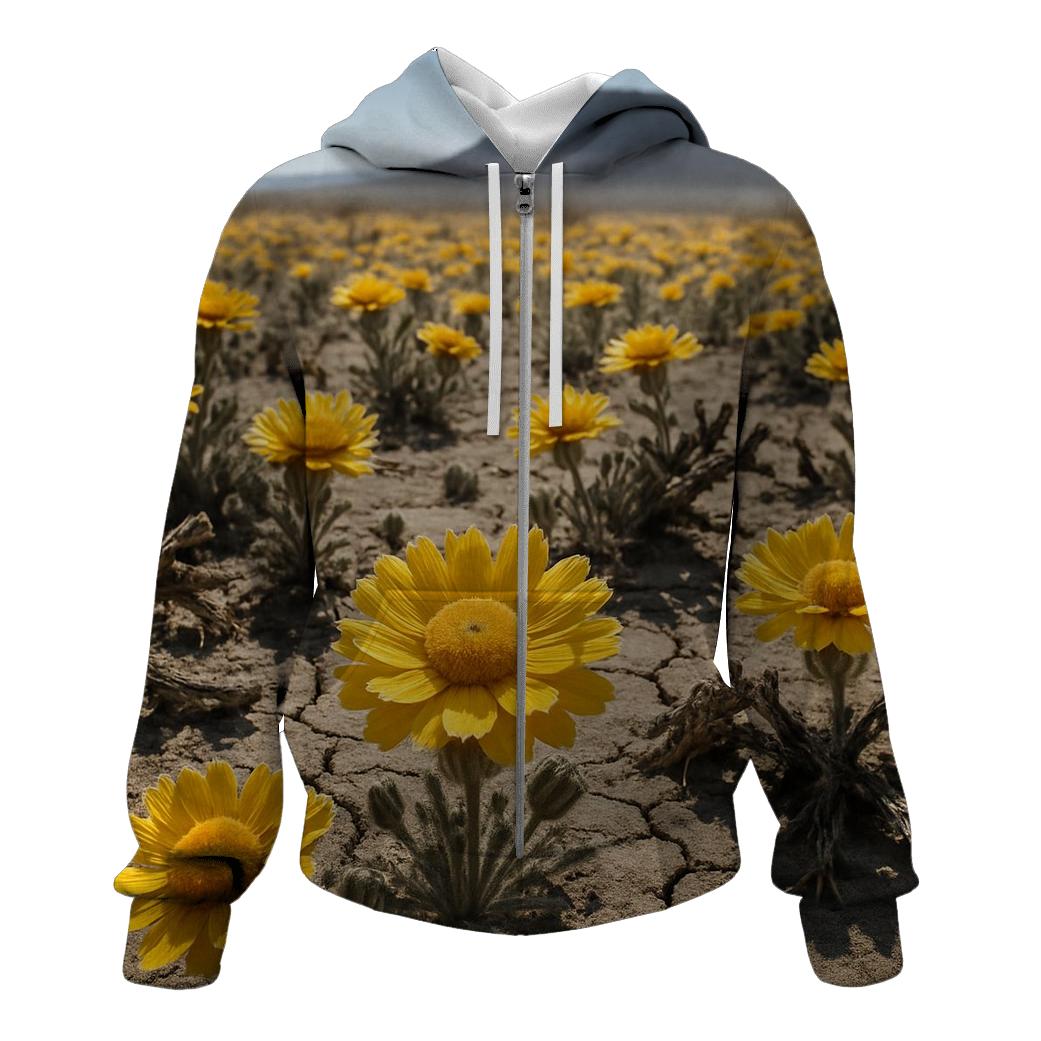 Desert Marigold After Heat Haze graphic hoodies