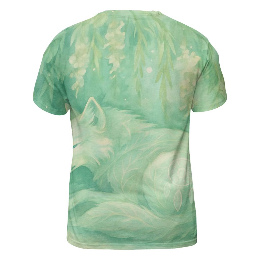 Willow Spirit Wolf unique graphic print tees