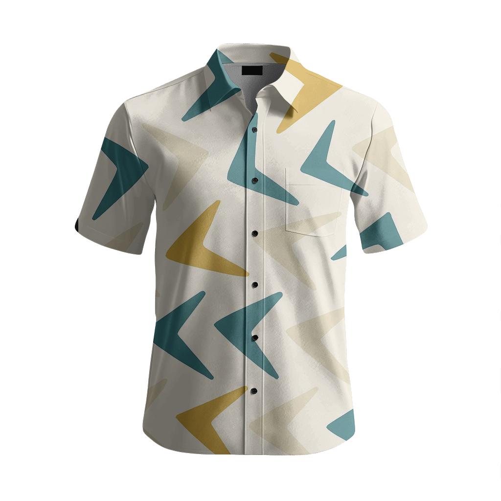 Mid Century Boomerang Scatter personalized embroidery shirts