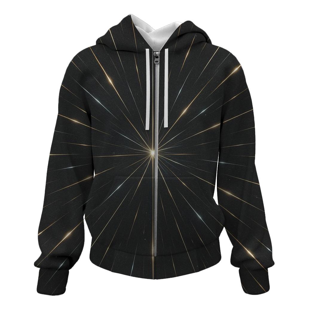 Meteor Trail Radiant Grid hoodie trends