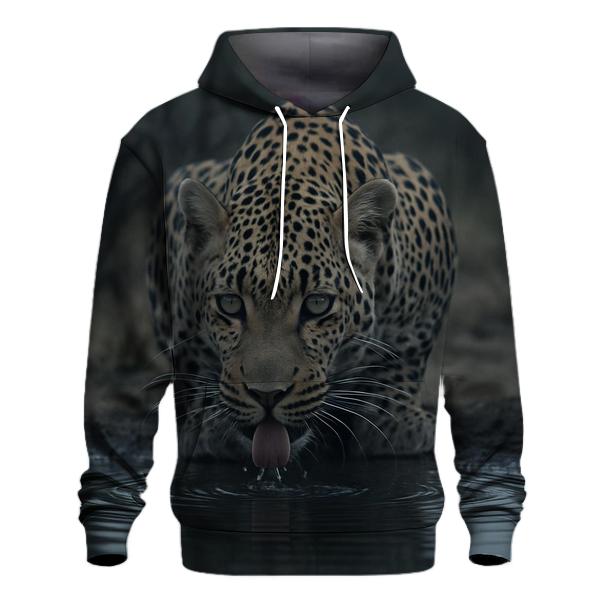 Shade Pool Vigil African Leopard lightweight hoodies