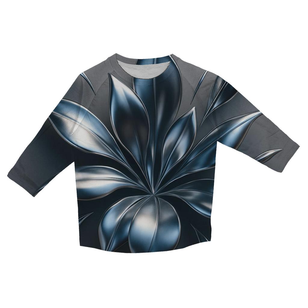 Chromatic Alloy Bloom cotton quarter sleeve shirts