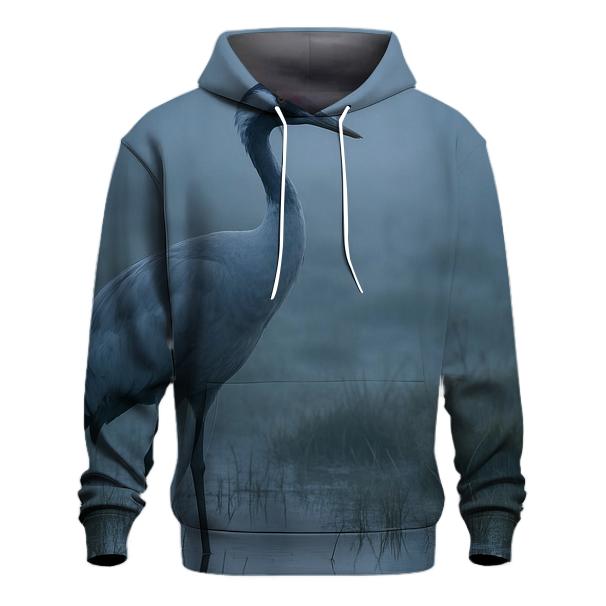Bog Sentinel Eurasian Crane heavyweight hoodies
