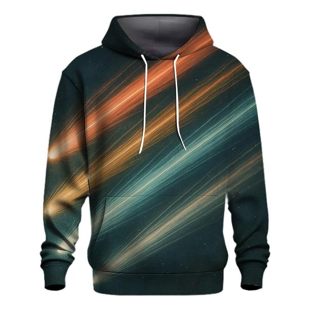 Comet Fan Overprint zip-up hoodies