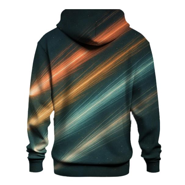 Comet Fan Overprint zip-up hoodies