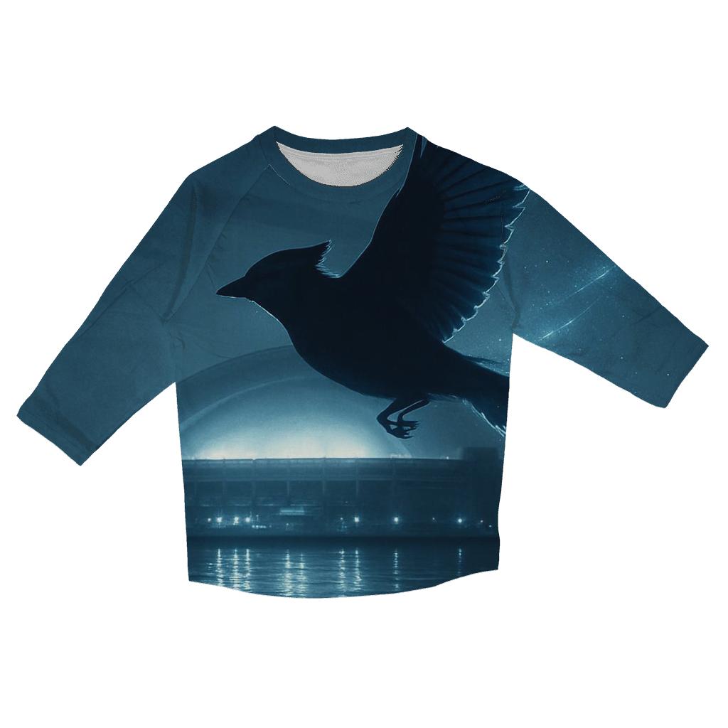 Harbor Night Blue Jays trendy 3/4 sleeve tops