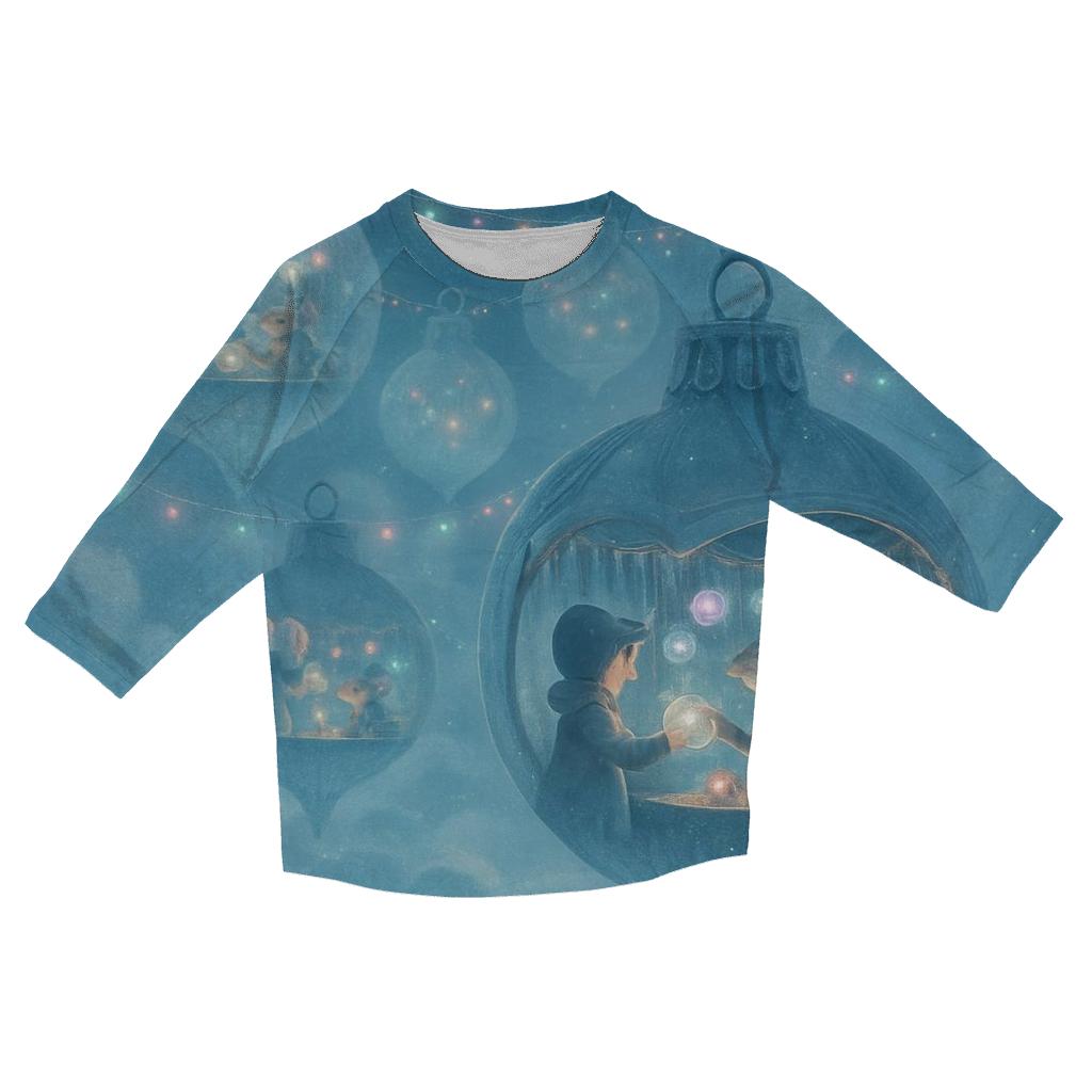 Ornament Sky Market trendy 3/4 sleeve tops