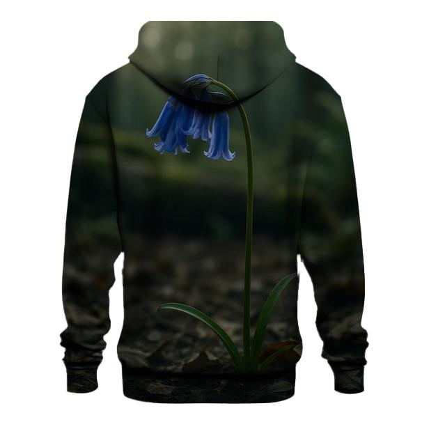 Wild Bluebell Root Crown Portrait pullover hoodies