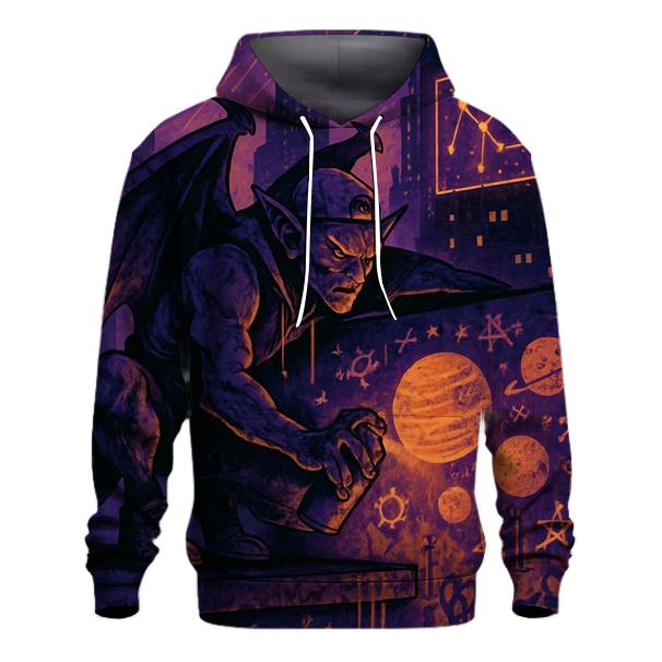 Graffiti Skyline Gargoyle hoodie trends