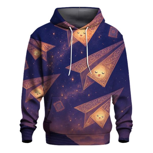 Paperplane Constellation Choir zip-up hoodies