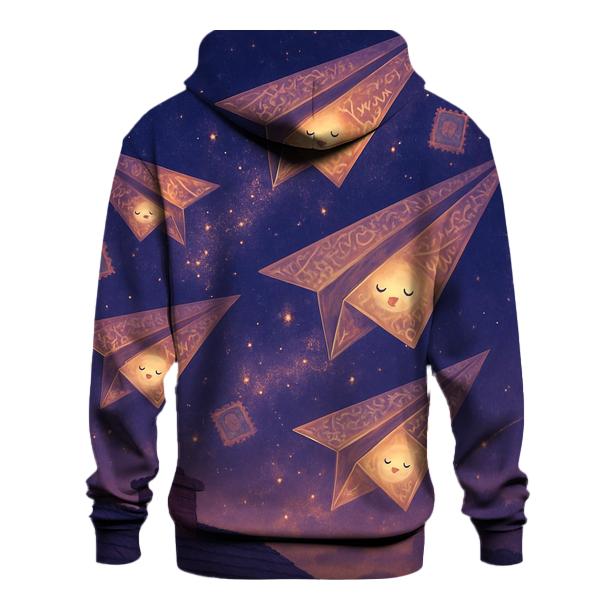 Paperplane Constellation Choir zip-up hoodies