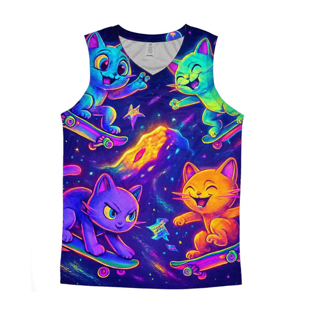 Cosmic Skate Crew designer workout tanks