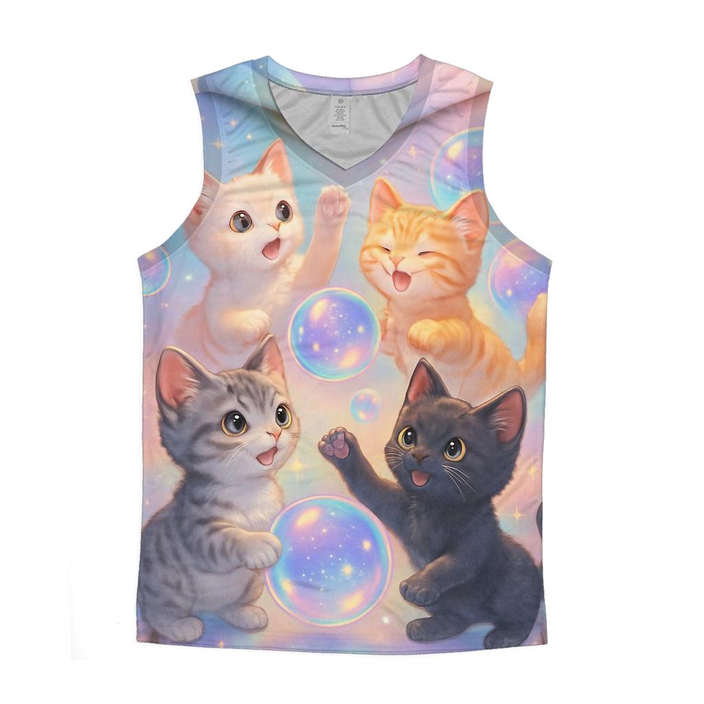 Bubble Bath Star Kittens designer workout tanks
