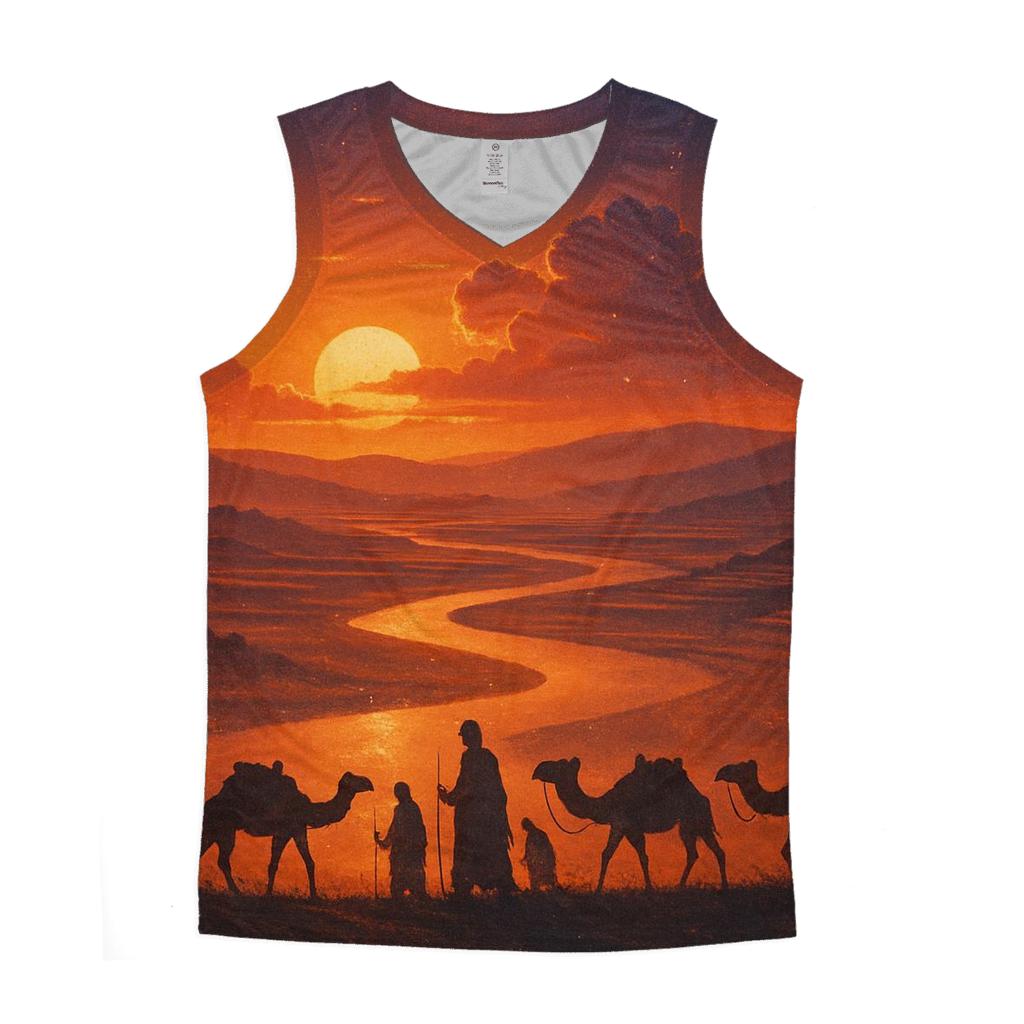 Silk Road Sundown trendy fitted tank tops