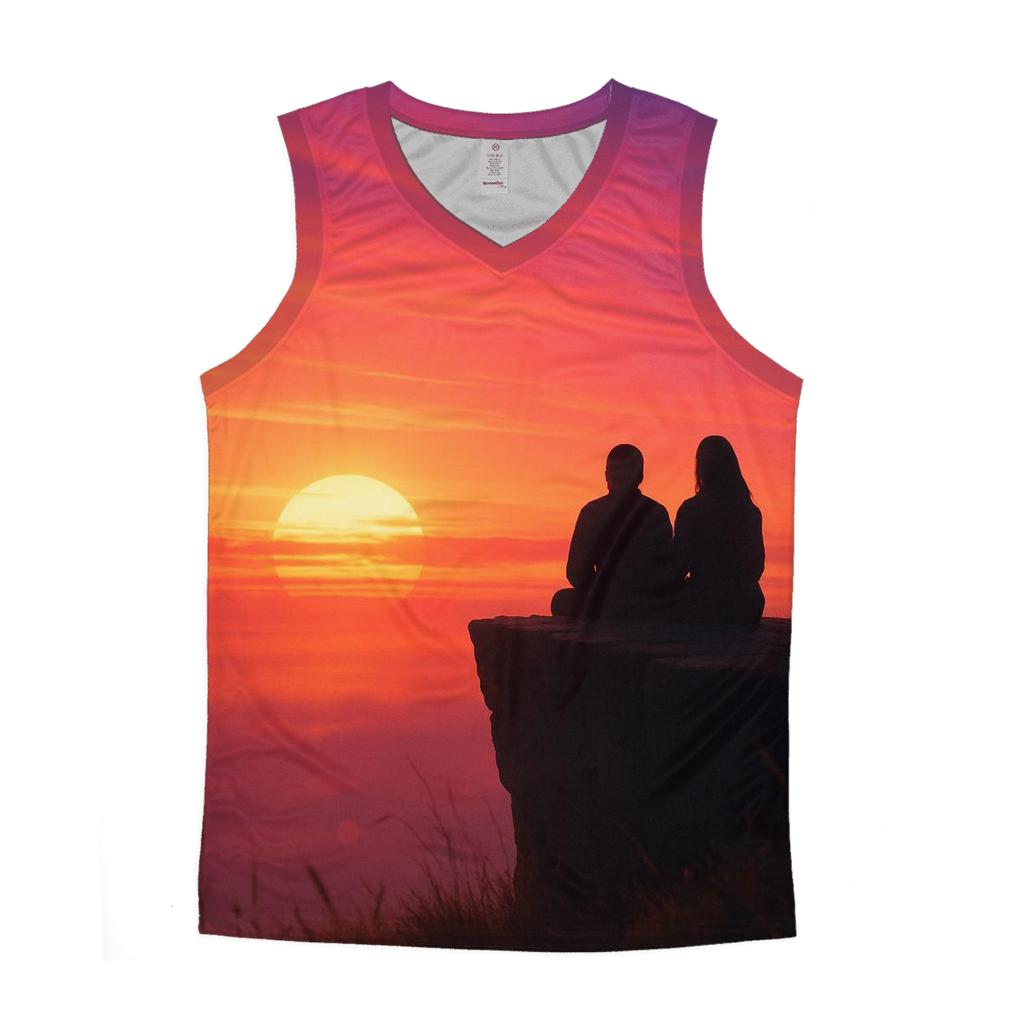 Nocturne Overlook trendy fitted tank tops