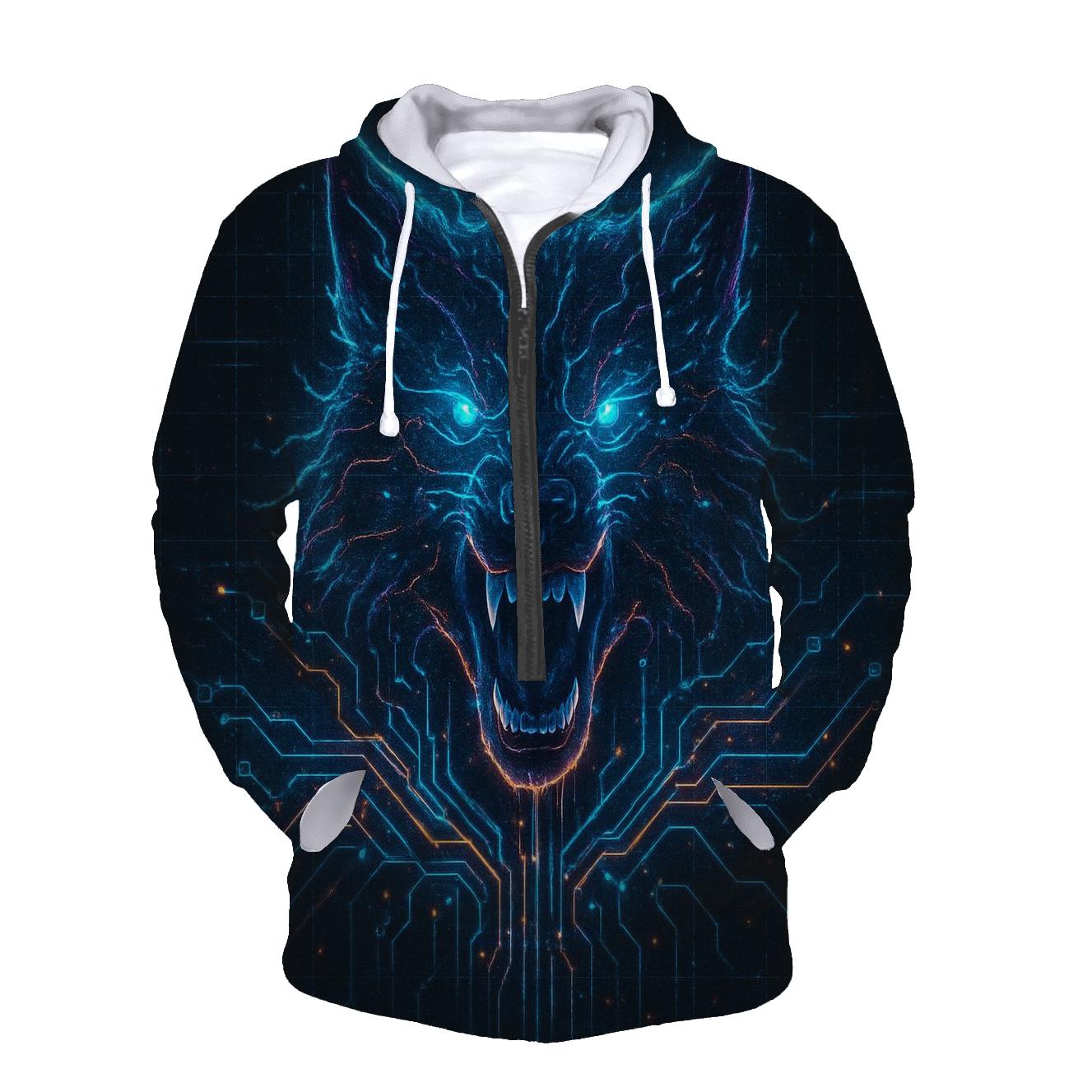 Phantom Circuit Howler printed hoodies