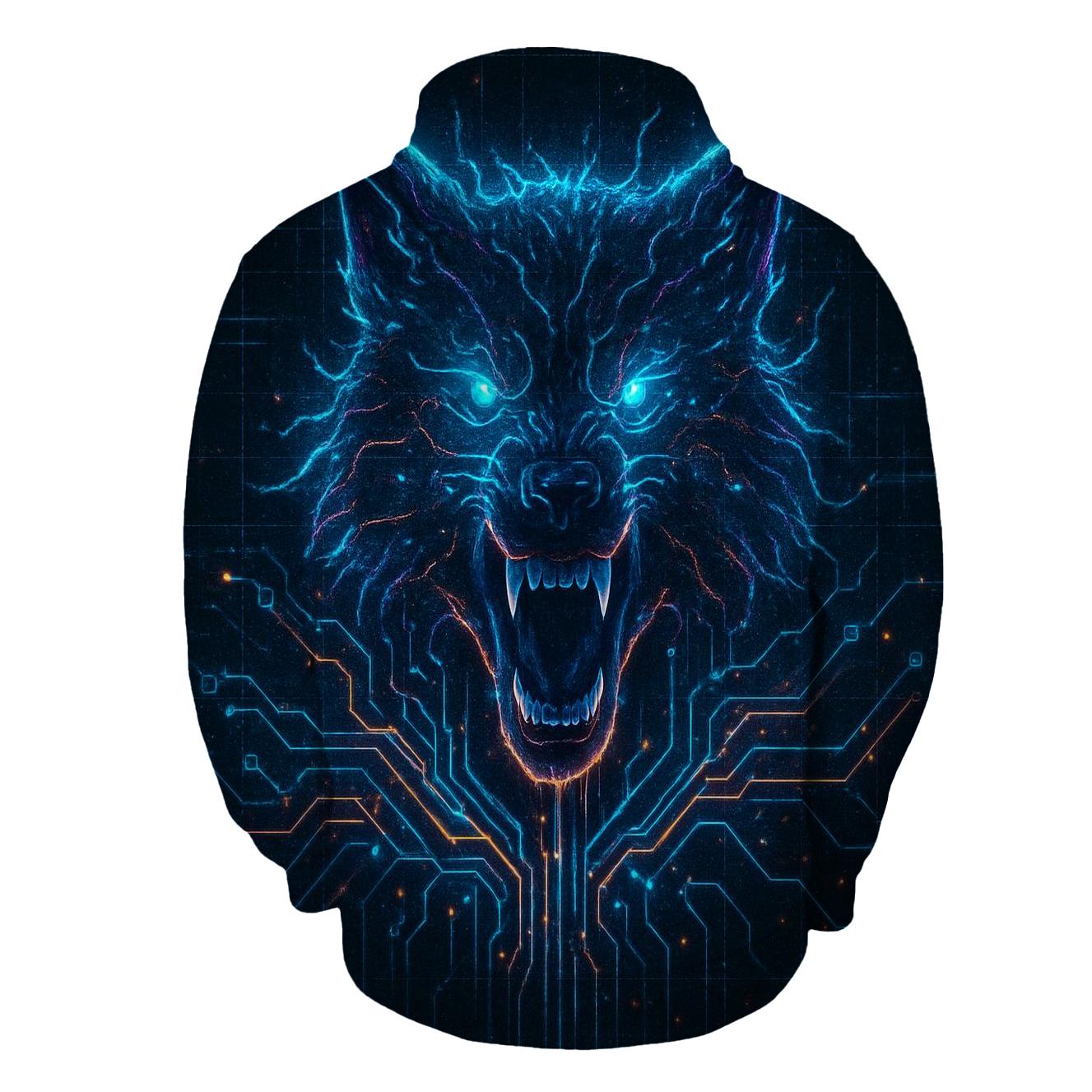 Phantom Circuit Howler printed hoodies