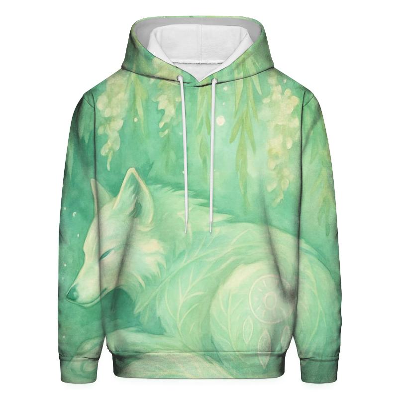 Willow Spirit Wolf hoodies fashion