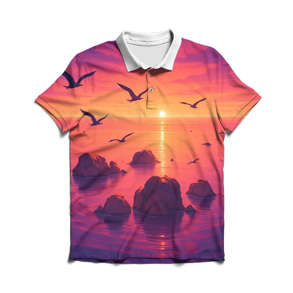 Twilight Archipelago Reflection designer slim fit polos