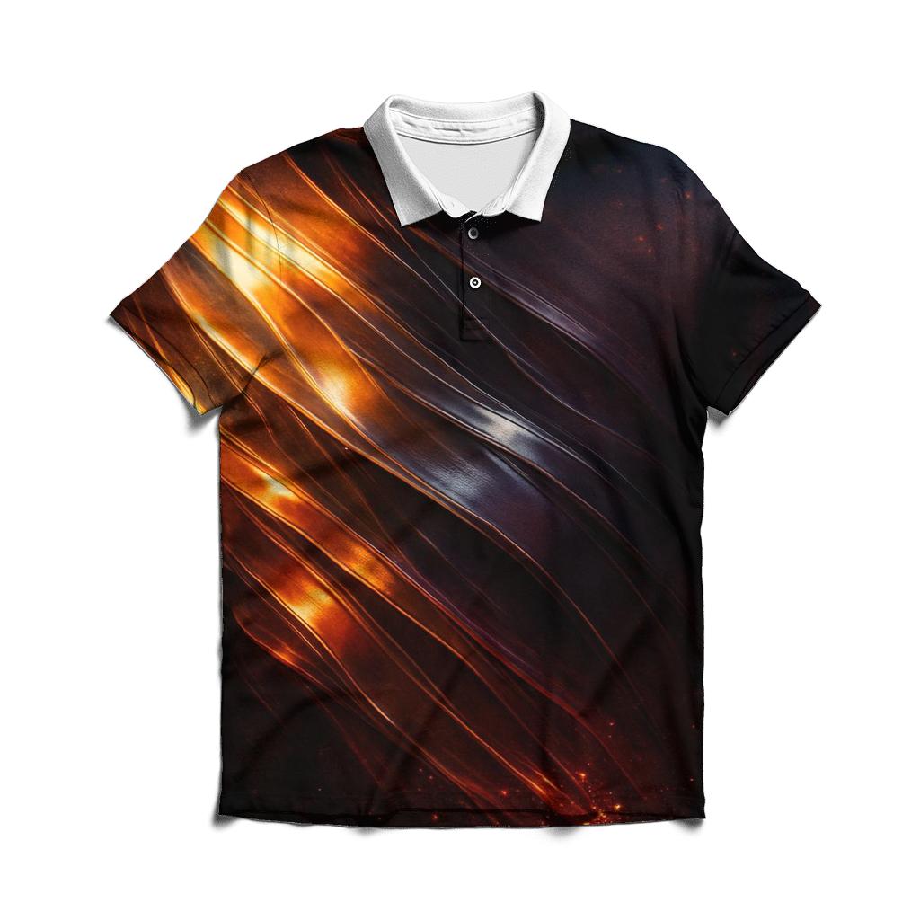 Solar Flare Cascade classic pique polos