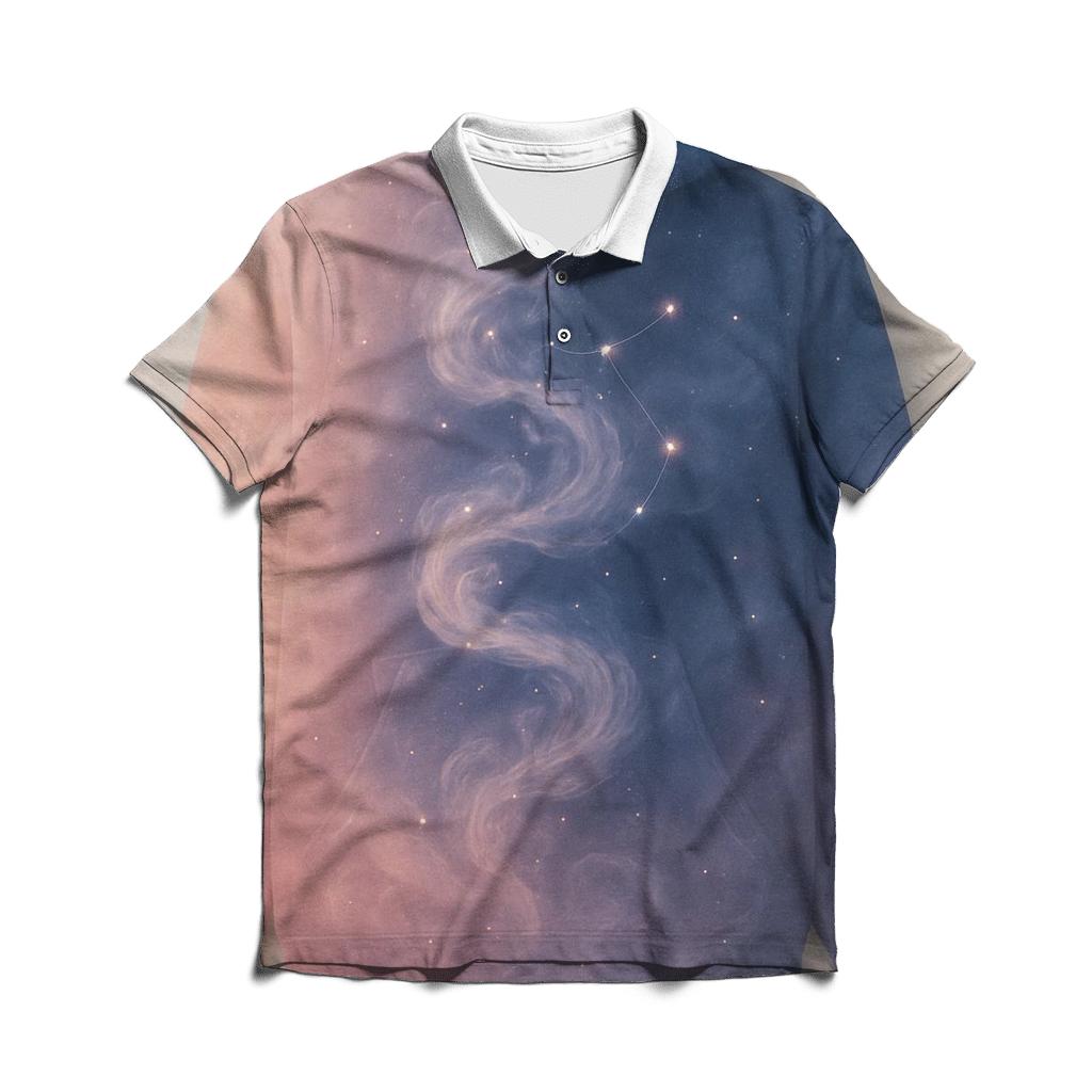 Twilight Smoke Constellation designer slim fit polos