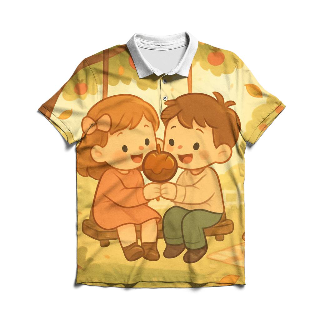 Grateful Orchard Swing classic pique polos