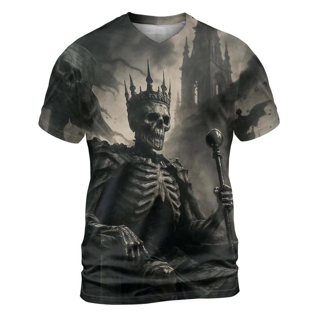 Ashen Throne Of The Skeleton King personalized full print shirts