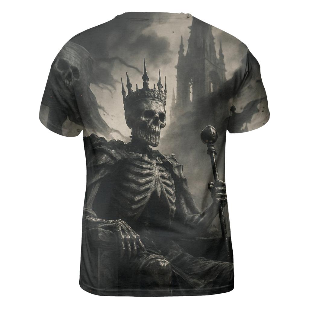 Ashen Throne Of The Skeleton King personalized full print shirts