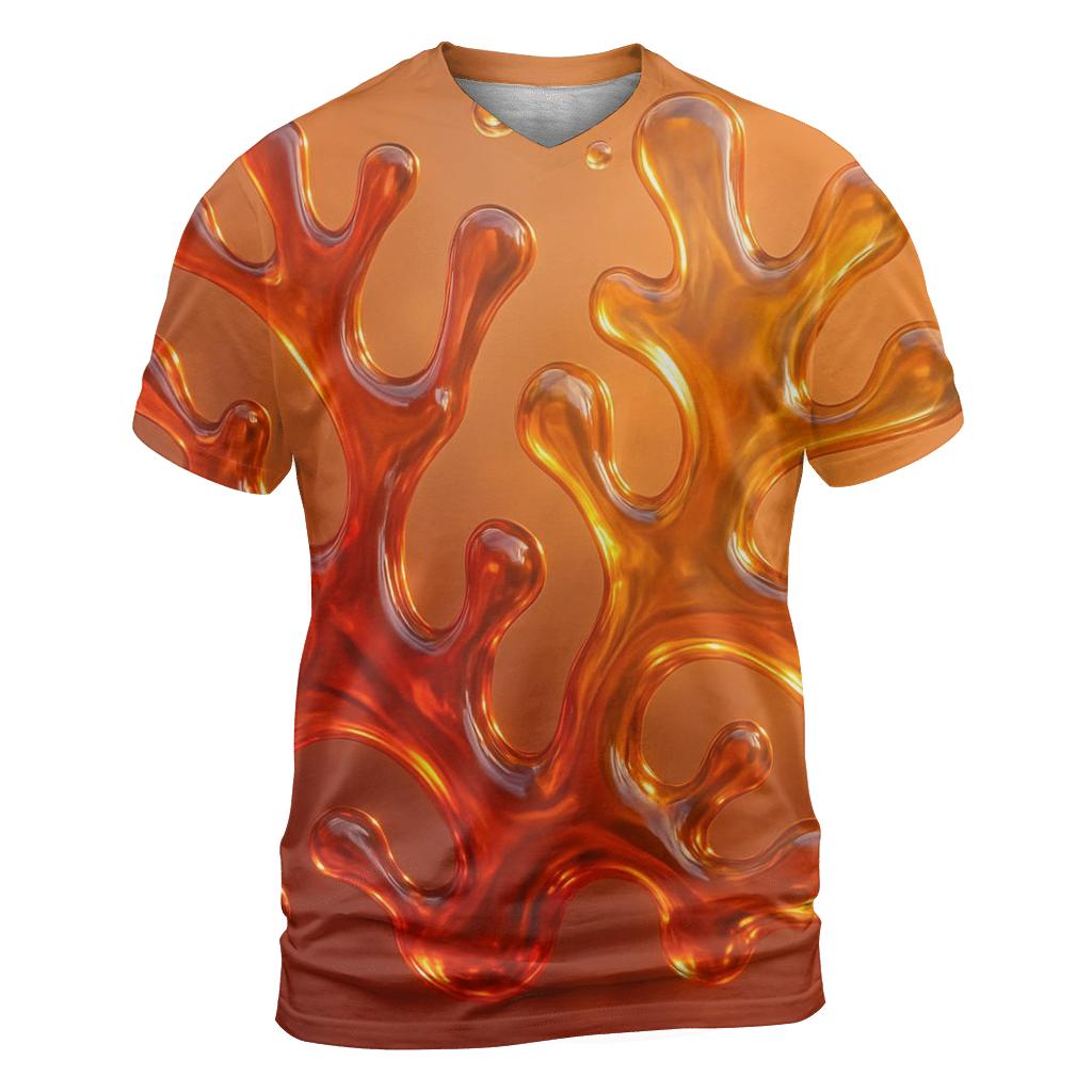 Glass Reef Sunset personalized full print shirts