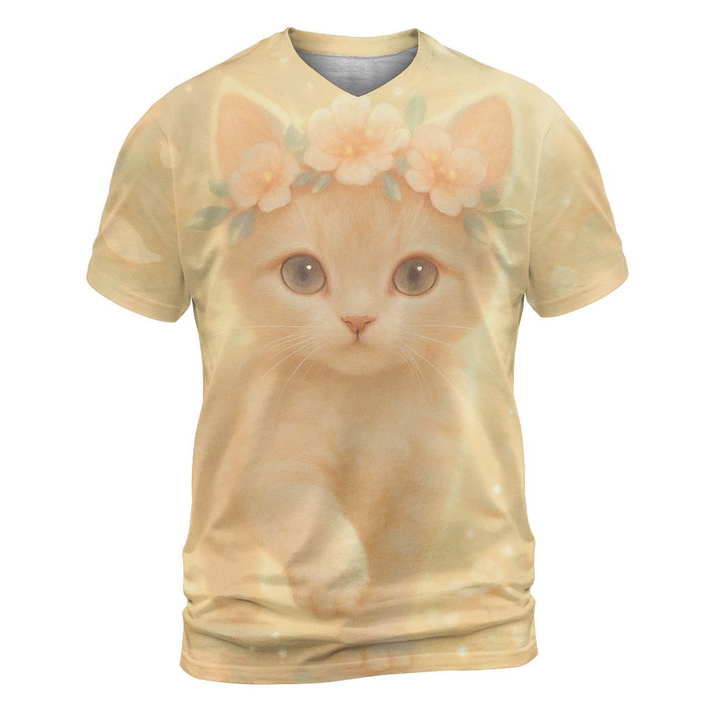 Bloom Crown Explorer creative print fashion shirts